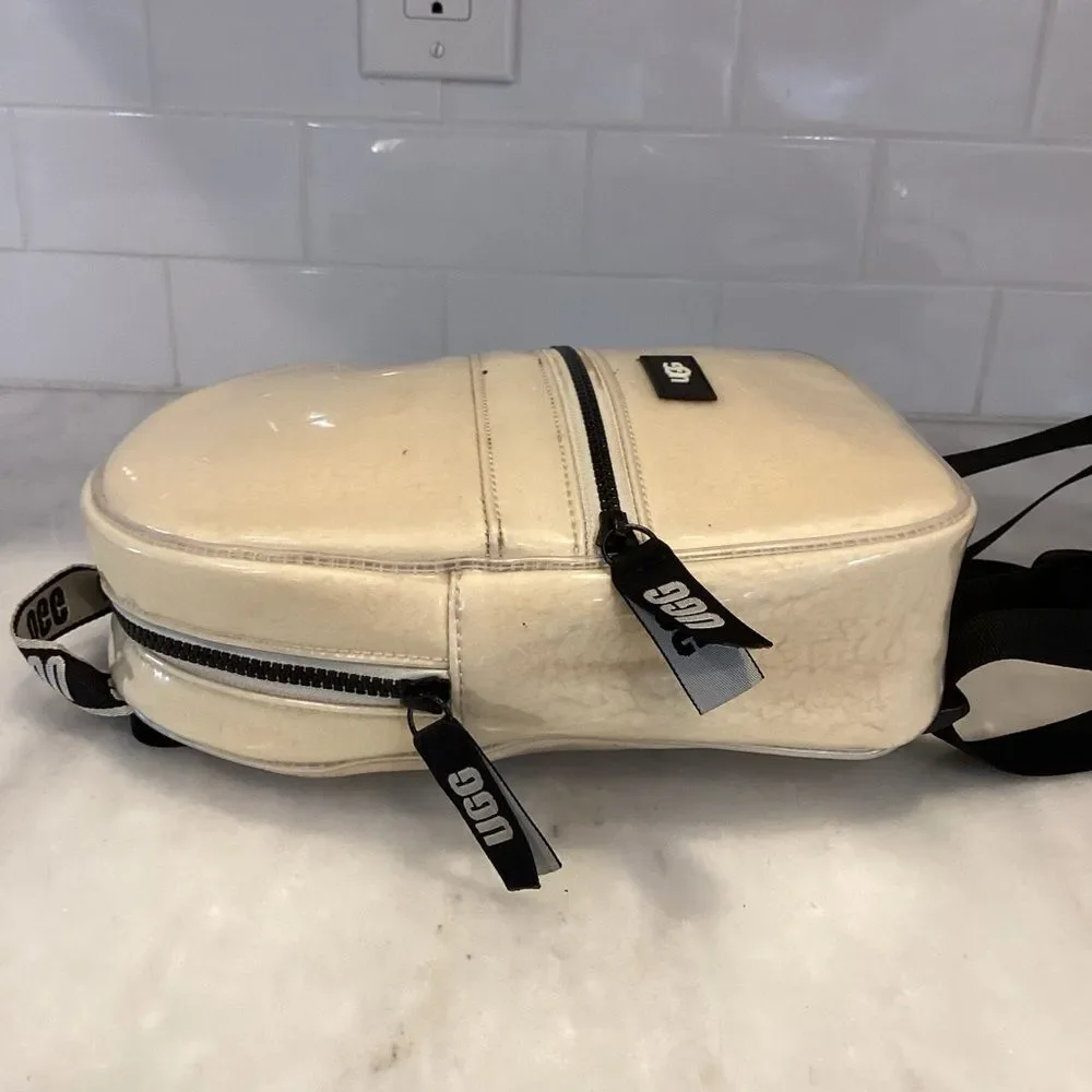 UGG  Bacpack Australia Dannie II Mini Fleece Backpack Clear Bag